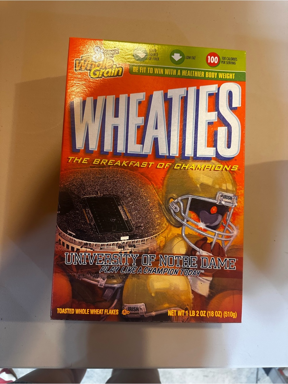 University of Notre Dame Wheaties